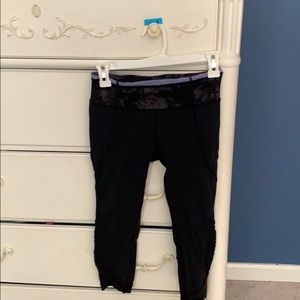 Lululemon cropped leggings